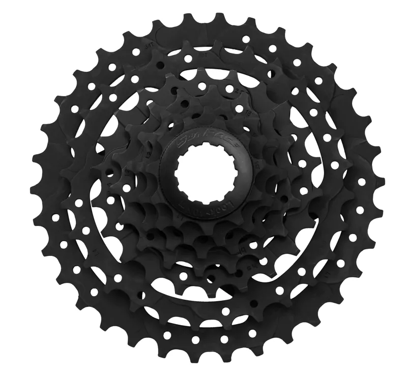 Sunrace CSM400 8 Speed Cassette 12-32T in Black 